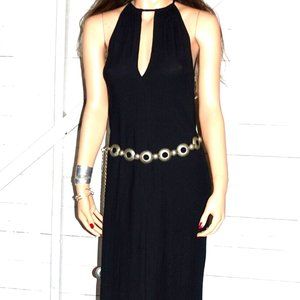 H&M Conscious Black Maxi Dress 8